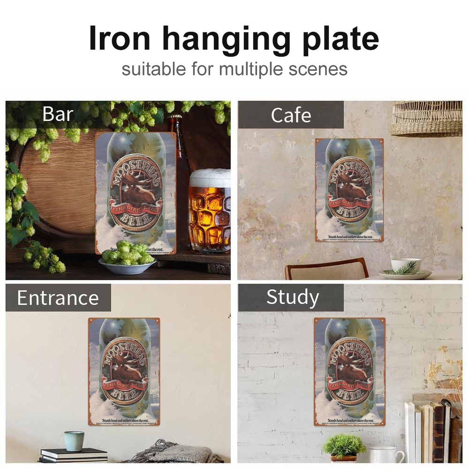 Amazon.co.jp: 1984年 ムースヘッド カナディアンラガー ビール